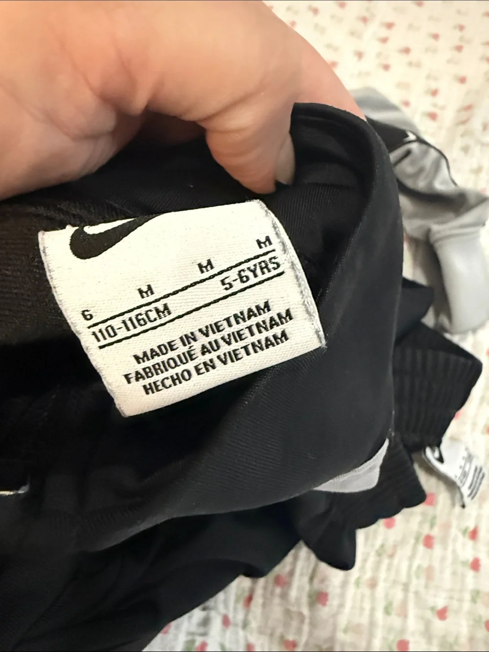 Nike Black and Gray Kids' Active Track Set - Picture 4 of 4